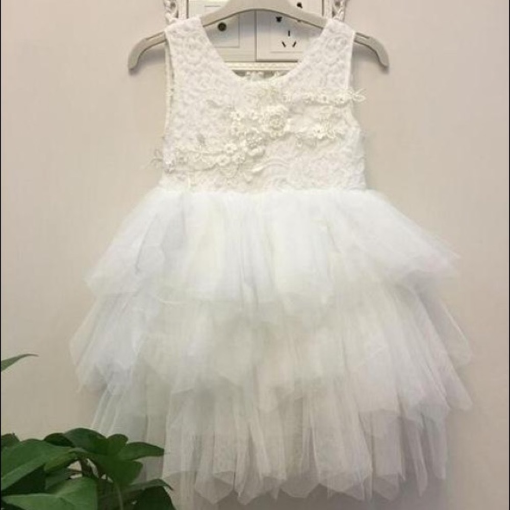 🍦4 for $12🍦Lace Tutu Dress with Beautiful Back